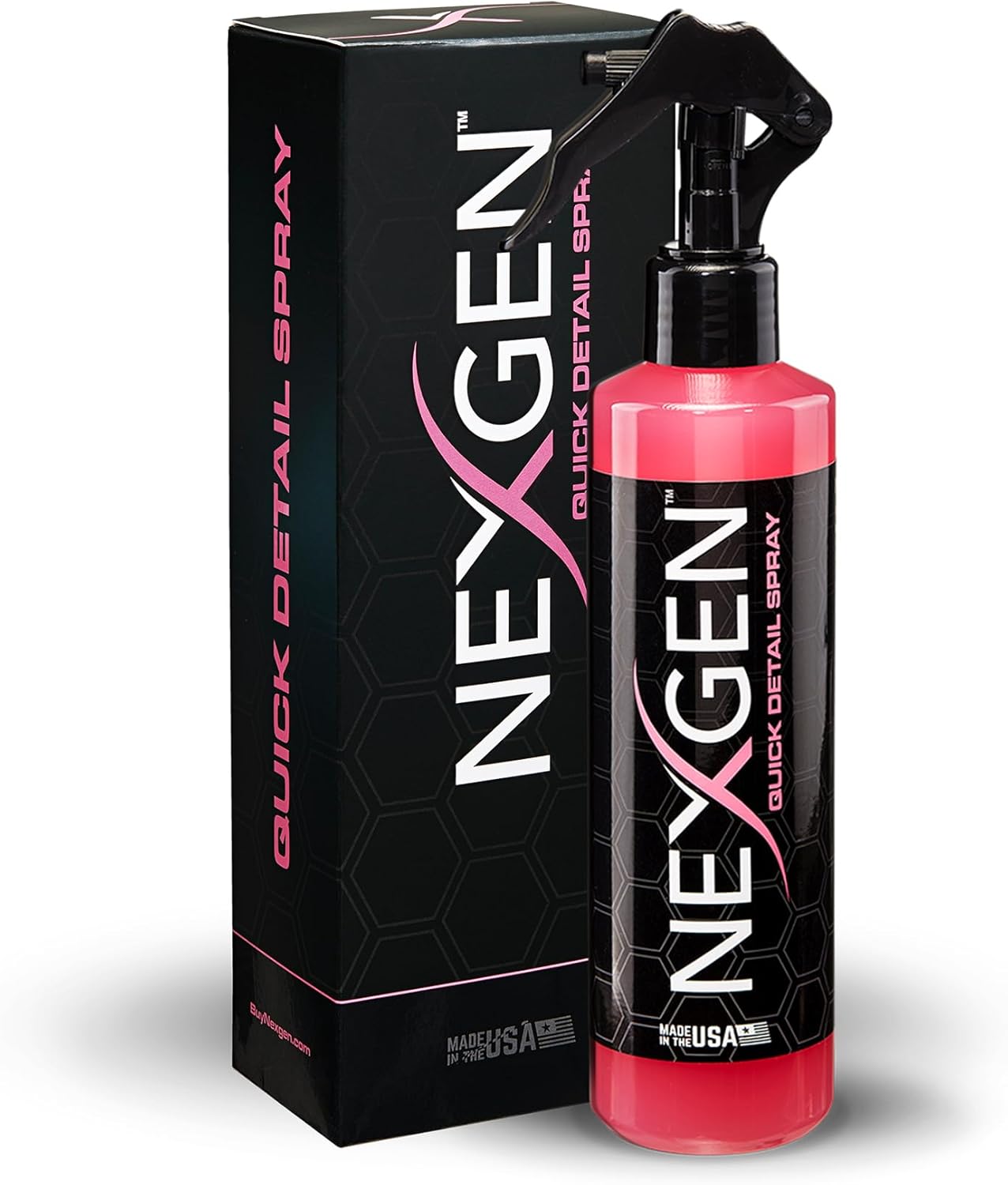 Amazon.com: Nexgen Quick Detail Spray (8oz) - Ultimate Spot Cleaner & Ceramic Coating Maintenance - Instant Car Detailing for Freshly Waxed Shine - Car Cleaning Supplies - Protects & Extends Paint Lifespan : Automotive