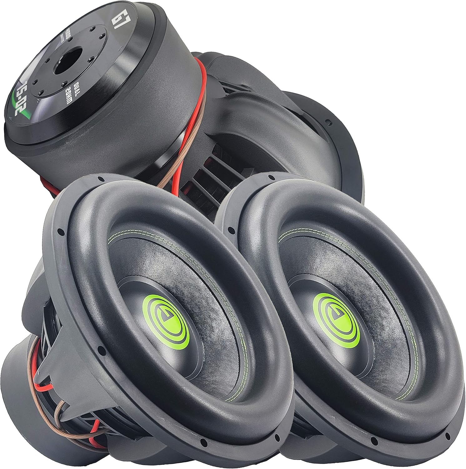 Amazon.com: Car Vehicle Subwoofer Audio Speaker - 12 Inch Competition Grade Pressed Paper Cone, 2 Ohm DVC, Advanced Air Flow, 9600W Power for Stereo Sound System - Gravity Warzone G712D2 (2 Subwoofers) : Electronics