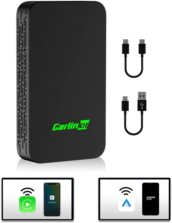 Amazon.com: Carlinkit 5.0 2air Wireless car Adapter,CarPlay Dongle for Wired CarPlay and Wired Android Auto Car,for iPhone 6+ and Android 11+,Easy Setup via Plug-in USB Connection,Supports Online Upgrde : Electronics