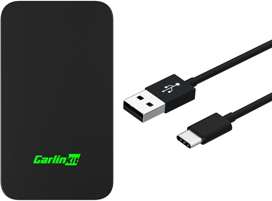 Amazon.com: CarlinKit 5.0 Wireless CarPlay/Android Auto Adapter USB for Factory Wired Cars (Model Year: 2015 to 2026), Convert Wired Apple CarPlay & Android Auto to Wireless Dongle, Fit in-Dash Navigation : Electronics